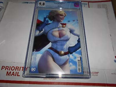 Buy Power Girl Special #1 Cgc 9.8 Artgerm Variant Cover (comibined Shipping Avail.) • 35.85£