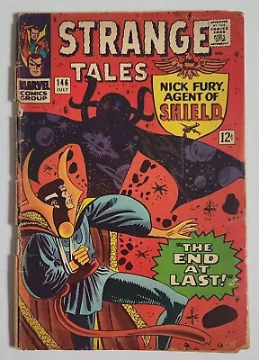 Buy Strange Tales #146 1st App A.I.M. 1st Eternity Cover Clea Revealed Marvel 1966 • 10.38£