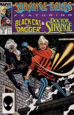 Buy Strange Tales (1987) #  10 (5.0-VGF) Black Cat 1988 • 4.50£