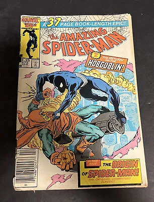Buy Amazing Spider-Man #275 1986 Marvel Origin Of Spider-Man Retold Hobgoblin 37 Pg • 7.91£
