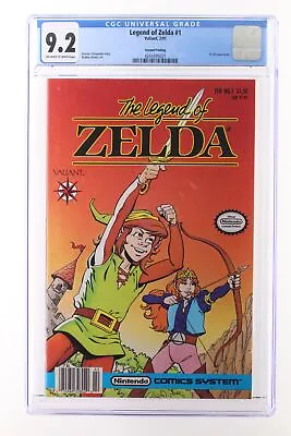 Buy Legend Of Zelda #1 - Valiant 1991 CGC 9.2 $1.50 Cover Price. 2nd Print • 158.53£