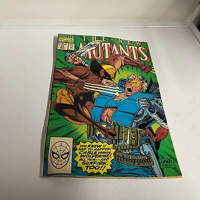 Buy Marvel Comic The New Mutants Vol 1 No 93 September 1990  Good Condition • 1.99£