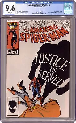Buy Amazing Spider-Man #278D CGC 9.6 1986 4356894010 • 57.05£