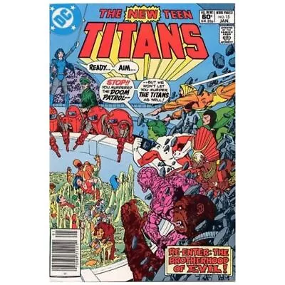 Buy New Teen Titans (1980 Series) #15 Newsstand In VF + Condition. DC Comics [t@ • 7.61£
