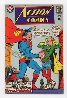 Buy Action Comics 354 Discounted DC Silver Age, 1.5  Spine Split • 7.12£