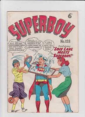 Buy Superboy 128 Australian B/w Reprint Comic. Reduced Price • 12£
