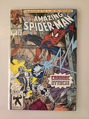 Buy Amazing Spider-Man 359 NM+ Condition Marvel 1992 Key Cletus Cassidy Carnage C1 • 19.79£