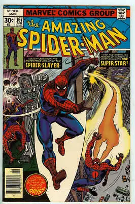 Buy Amazing Spider-man #167 8.5 // 1st Appearance Will O' The Wisp • 42.75£