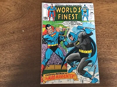Buy DC Comics Worlds Finest Comics Issues 182 February  1969 • 7.49£