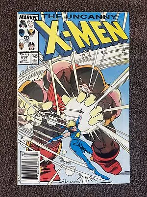 Buy UNCANNY X-MEN #217 (Marvel, 1987) Simonson Cover Art ~ Newsstand • 6.36£
