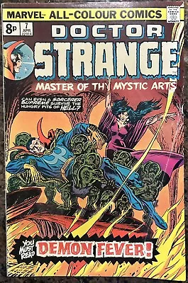Buy Doctor Strange Vol 2 #7 - Dormammu Appearance! - (Marvel 1975) • 6.99£
