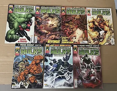 Buy The Incredible Hulks Marvel Comic Magazines X 7 20￼13 UK Printing • 7.99£
