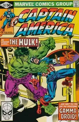 Buy Captain America #257 (1981) In 8.5 Very Fine+ • 7.11£