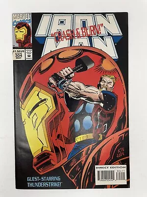 Buy Iron Man #304 Marvel Comic Book 1994 1st Hulkbuster Armor MCU Disney+ • 15.80£