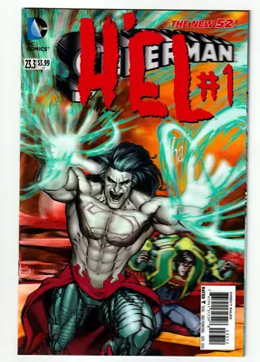 Buy SUPERMAN # 23.3 (H'EL # 1) DC Comic (2014) VFN/NM  LENTICULAR 2nd PRINTING  • 4.50£
