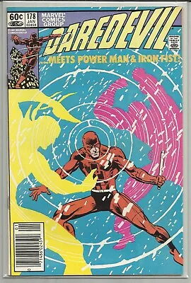 Buy 1981 Daredevil #178 (Marvel) NEWSSTAND  Frank Miller Art  Comic Book F-VF • 7.85£