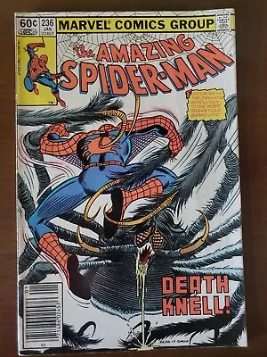 Buy Amazing Spider-man 236 DEATH OF THE TRANTRULA (MARVEL COMICS) • 7.15£