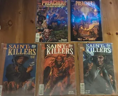 Buy Preacher Saint Of Killers, 1,2,4, +Tall In The Saddle & Preacher Good Old Boys • 9£