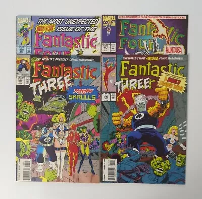 Buy Lot Of 4 1993 Marvel Fantastic Four Comics #376 377 382 & 383 • 9.19£