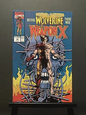 Buy Marvel Comics Presents #72 NM 9.4 1st Appearance Weapon X Barry Windsor Smith • 31.17£