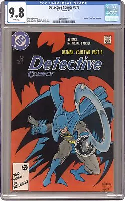 Buy Detective Comics #578D CGC 9.8 1987 4325868017 • 106.73£