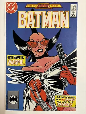 Buy BATMAN #401 - NOV 1986 - MAGPIE APPEARANCE - Cents Copy - Excellent Condition • 10.95£