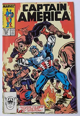 Buy Captain America #335, 1987, Marvel Comic • 3.50£