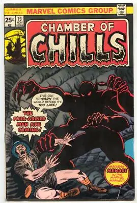 Buy Chamber Of Chills #19 1975- Marvel Horror Comic Book VG • 14.15£