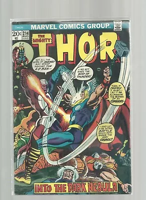 Buy Marvel Thor Comic #214 FVF • 11.07£