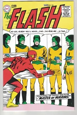 Buy FLASH #105 FACSIMILE EDITION - 1st APP OF MIRROR MASTER - DC COMICS/2023 • 3.19£