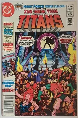 Buy The New Teen Titans #21 Comic Book NM • 22.24£