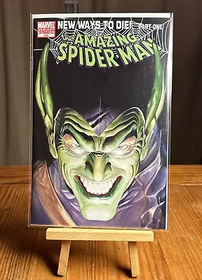 Buy Amazing Spider-Man 2008 #568 Alex Ross Variant Green Goblin VF Marvel Comics • 7.94£