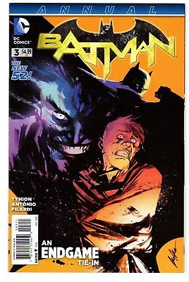 Buy Batman Annual #3 Cover A End Game Tie-In New 52 DC Comics 1st Print 2015 NM • 3.93£