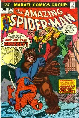Buy Amazing Spider-Man #139 VG+ 4.5 1974 Stock Image • 10.33£