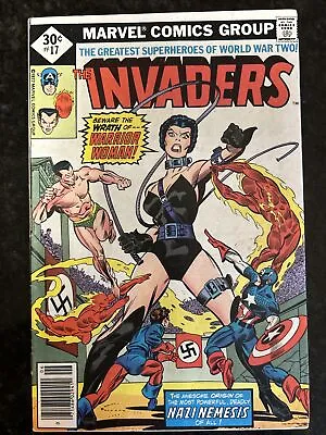Buy Invaders #17 Marvel Key Bronze Age Fn 1st Appearance Warrior Woman • 3.94£