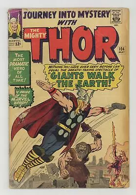 Buy Thor Journey Into Mystery #104 FR/GD 1.5 1964 • 19.86£