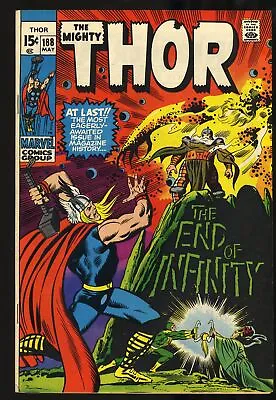 Buy Thor #188 VF+ 8.5 Odin! Stan Lee Script! Buscema/Sinnott Cover Marvel 1971 • 28.46£