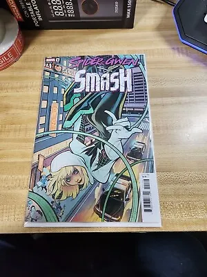 Buy Spider Gwen Smash #1 Torque 1:25 Variant First Print Marvel Comics (2023) • 12£