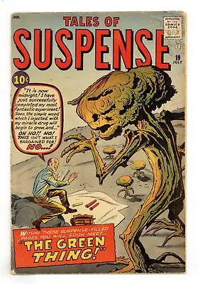 Buy Tales Of Suspense #19 GD- 1.8 1961 • 62.75£