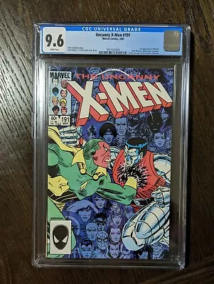 Buy Uncanny X-Men #191, CGC 9.6, WP, Marvel Comics, 1st App Nimrod, 1985 Marvel  • 63.16£