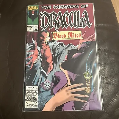 Buy Marvel Comics The Wedding Of Dracula #1 Blood Rites! Tomb Of Dracula! • 5£