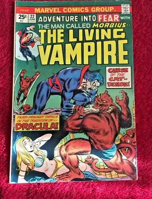 Buy Free P & P ; Fear #22, June 1974: Morbius The Living Vampire ! (KG) • 8.99£