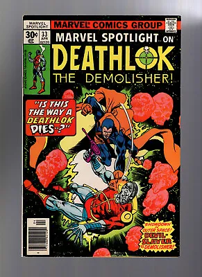 Buy Marvel Spotlight #33 - Deathlok The Demolisher - Higher Grade Minus • 7.90£