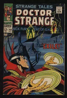 Buy Strange Tales #168 VG+ 4.5 W Pgs Doctor Nick Fury SHIELD Steranko Marvel • 19.98£