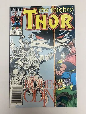 Buy The Mighty Thor 349 Marvel KEY ISSUE Origin Of Odin-power 1984 Walt Simonson  • 8.04£
