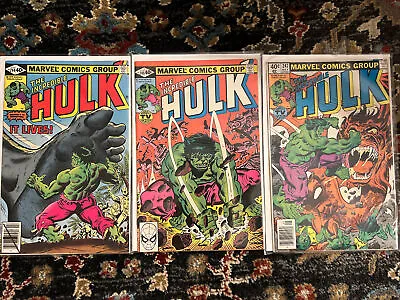 Buy The Incredible Hulk - 244, 245, 247. Marvel Bronze Age • 14.25£