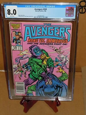 Buy 🔑 Avengers #269 Cgc 8.0 Upc/newsstand Edition • 63.25£