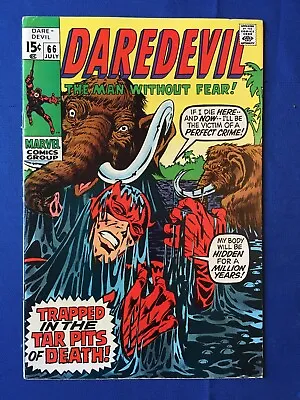Buy Daredevil #66 FN+ (6.5) MARVEL ( Vol 1 1970)  • 18£