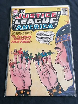 Buy Justice League Of America #10 - DC Comics - March 1962 - 1st Print - JLA • 81.73£