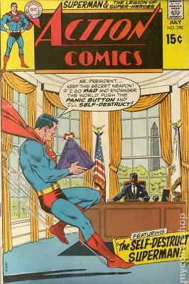 Buy Action Comics #390 GD/VG 3.0 1970 Stock Image Low Grade • 4.43£